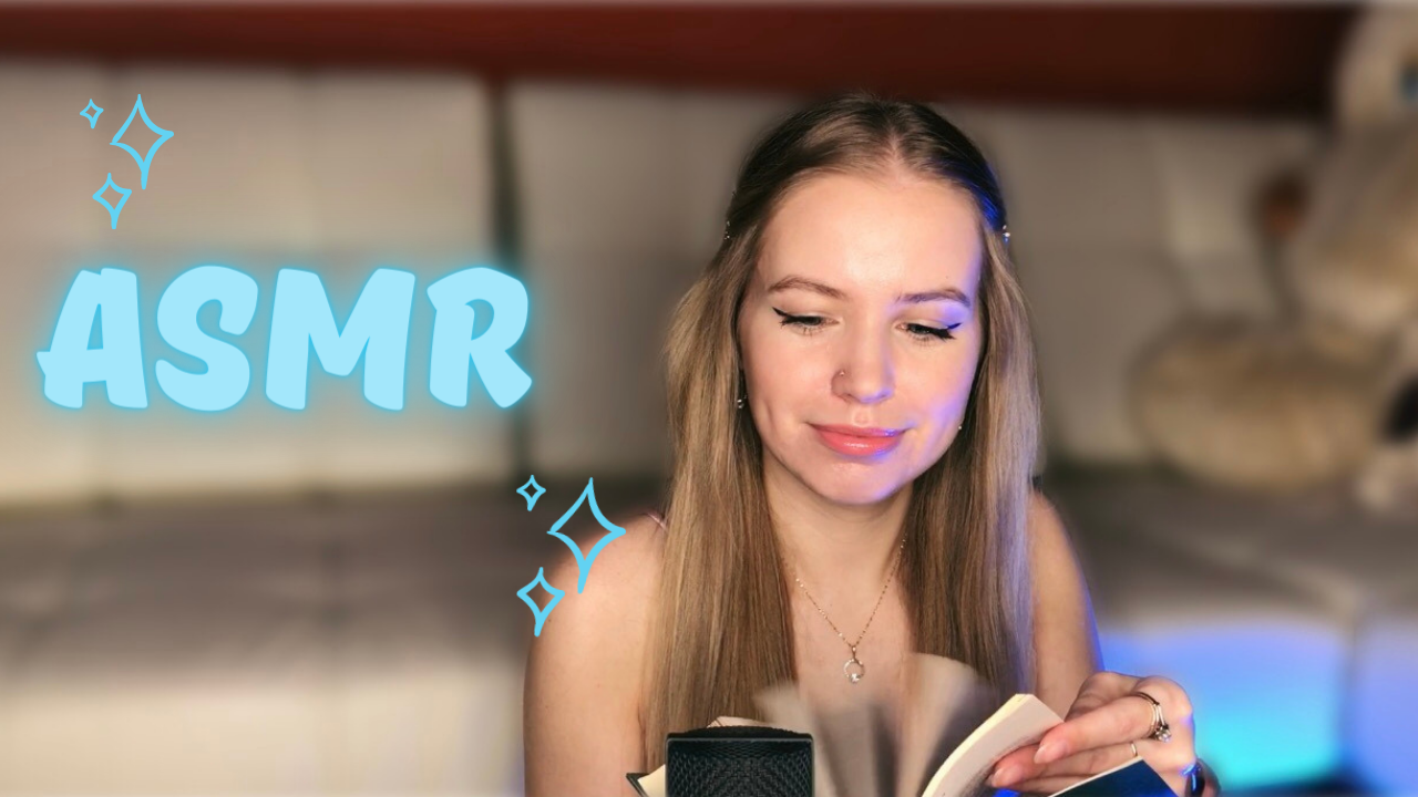 АСМР тихий голос / ASMR чтение книги смотреть онлайн