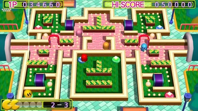 PAC- MAN ARRANGEMENT Gameplay Nintendo Switch смотреть онлайн