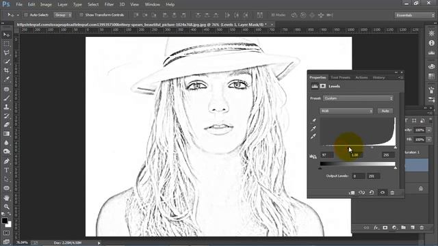 Photoshop Tutorial: Pencil Art Sketch in Photoshop CC 2018|Convert Photo in to Pencil Drawing PS смотреть онлайн