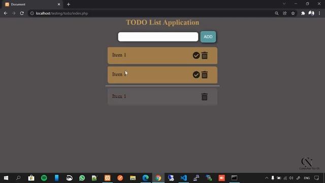 CRUD operations PHP & MySql (In HINDI). || TODO App using PHP, HTML and CSS Part 3 смотреть онлайн