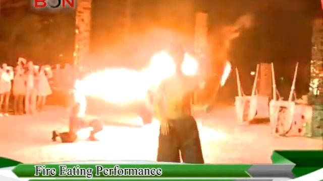 Fire Eating Performance- China Travel New Links - Episode 175 - BONTV China смотреть онлайн