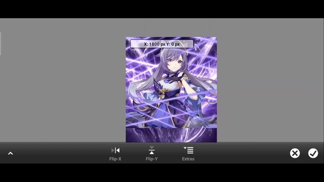 Speed Art | Anime Logo GFX Keqing Genshin Impact - Tutorial Photoshop Touch Android смотреть онлайн