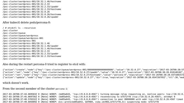 Databases: Percona mysql xtradb cluster doesn't start properly and node restarts don't work смотреть онлайн