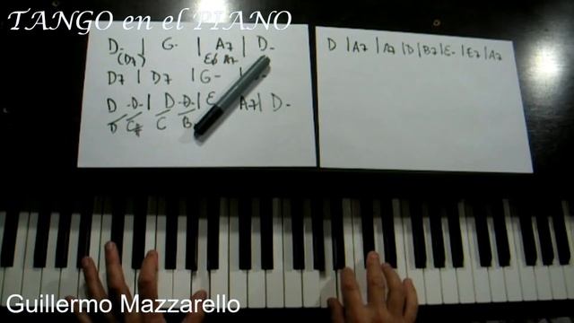 6 PROGRESIONES de ACORDES Típicas - TANGO PIANO Tutorial смотреть онлайн
