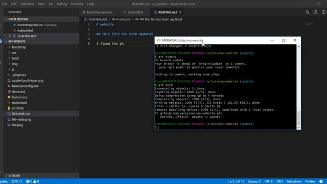 Learn Git & GitHub Tutorial Course - Video No 33 - Pull from Other Branch смотреть онлайн