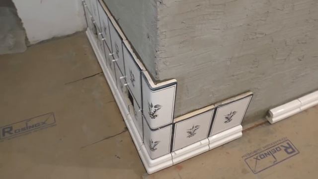 Отопительная печь с изразцами ручной работы смотреть онлайн