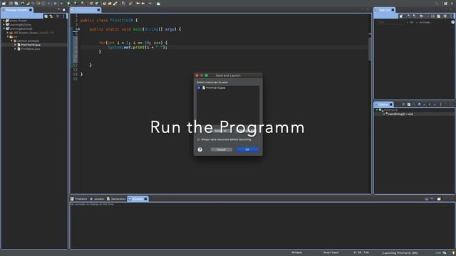 Count From 1 To 10 With Java (For Beginners) смотреть онлайн