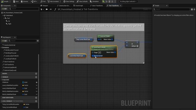 Unreal Engine Mathematically Attach Actors w/Blueprint Pt.1 Tutorial смотреть онлайн
