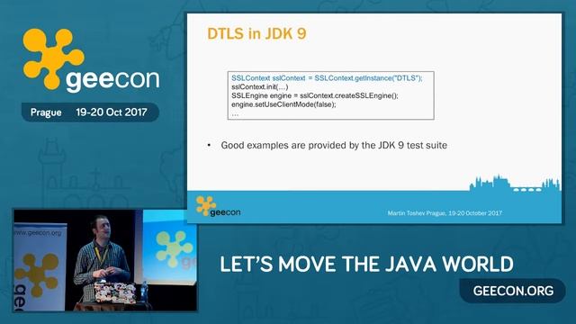 GeeCON Prague 2017: Martin Toshev - Java 9 security enhancements in practice смотреть онлайн