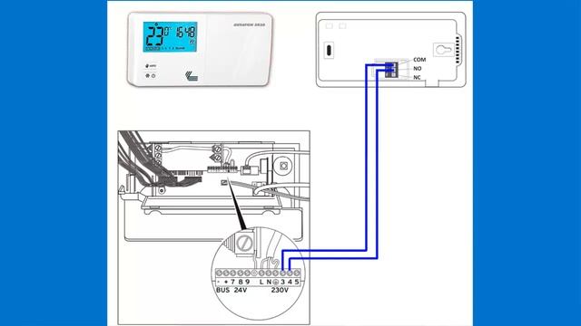 Как легко подсоединить комнатный термостат к котлу смотреть онлайн