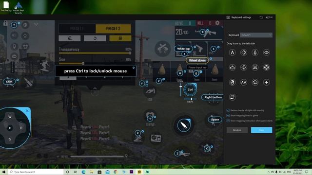 Best ld player keyMaping for free fire | keyboard or mouse se free fire kaise khele-Garena Free Fir смотреть онлайн