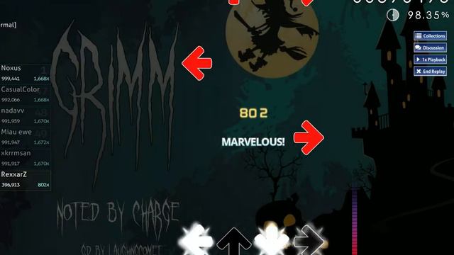 osu!mania - RoughSketch feat.Aikapin - Grimm | S | FC | 97.33% смотреть онлайн