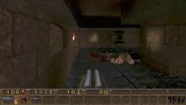 Quake - E1M2 Castle of the Damned Nightmare Difficulty смотреть онлайн