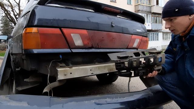 Как снять задний бампер на ваз 2115. Ремонт усилителя бампера ВАЗ 2115 за 0 рублей смотреть онлайн