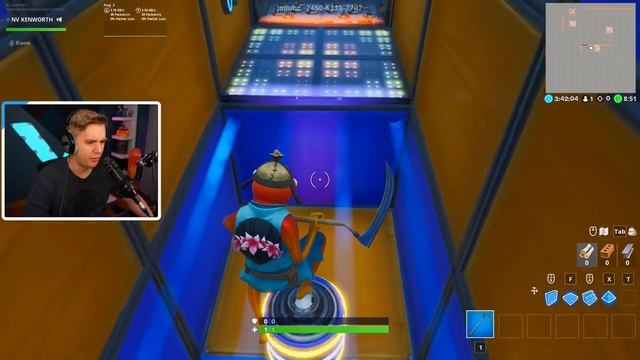 100 LEVEL DUMB RUN 2.0! *FUN* (Fortnite Creative Mode) смотреть онлайн