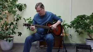 Дом восходящего солнца, акустическая гитара, Родион Малягин.