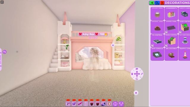 Kids Castle Bedroom ?✨ || Speed Build || Club Roblox смотреть онлайн
