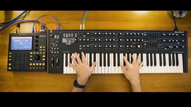 MPC One Sampling The Novation Summit, Beat Creation - Plus Live Vocal Improv - Tefty & Meems смотреть онлайн