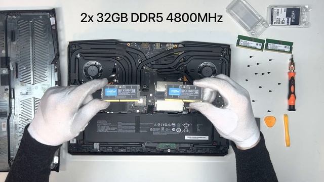 MSI Raider GE77HX 12UHS-074 RAM & SSD Upgrade смотреть онлайн