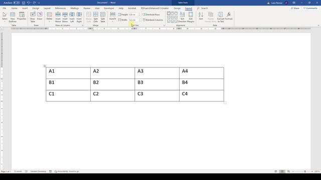 How to AutoFit table (to content) in Word in 30 SECONDS - HD 2020 смотреть онлайн