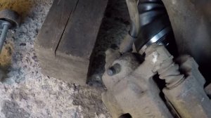 Замена наружного шруса Деу Сенс.