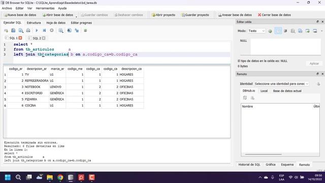 27 - SELECT RIGTH JOIN (NOT SUPPORTED) | Curso de Base de Datos SQLite смотреть онлайн