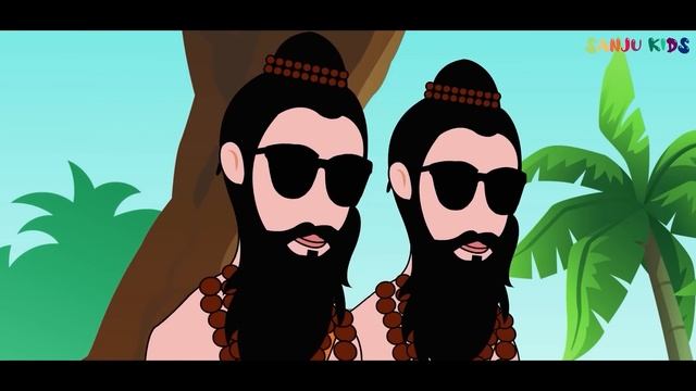 Be Bava Jata Ta | બે બાવા જાતા તા | Gujarati Balgeet | Rhymes | Nursery Rhymes For Kids | Sanju Kid