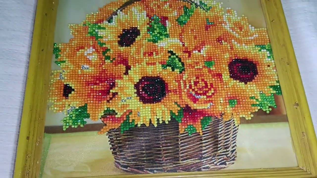 Цветочные сюжеты моих алмазных картин. смотреть онлайн