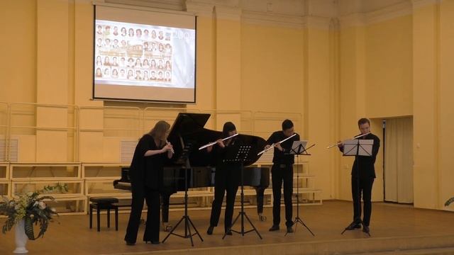 Надежда Красикова_Снежная хореография №1_ из цикла "Шесть снежных хореографий" для квартета флейт смотреть онлайн