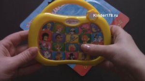 Музыкальный плеер "Плеер Мультяшка" 20 песенок. Азбукварик. Видео-обзор