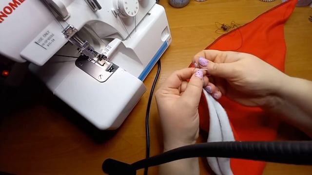 Как пошить шапку Деда Мороза ?? Санта Клауса за 5 минут очень быстро и красиво MK/DIY? смотреть онлайн