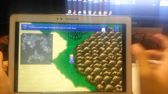 Final Fantasy VI for Android: Overview and First Look with Samsung Galaxy Note 10.1 2014 Tablet смотреть онлайн