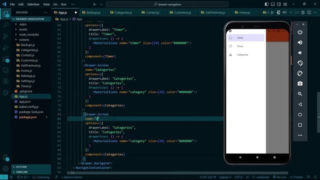 How to Create a Custom Drawer Navigation in React Native | Expo ( react-navigation V6 ) смотреть онлайн