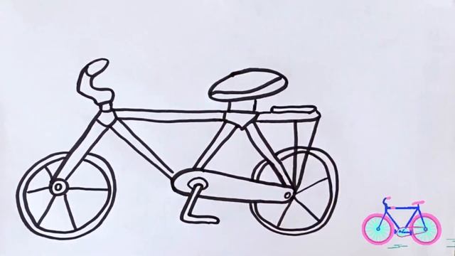 КАК НАРИСОВАТЬ ВЕЛОСИПЕД ДЛЯ ДЕТЕЙ | How to draw bicycle for kids |Velosipedni qanday chizish mumki смотреть онлайн