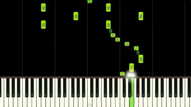 THE SUPER MARIO BROS. MOVIE THEME - EASY Piano Tutorial смотреть онлайн
