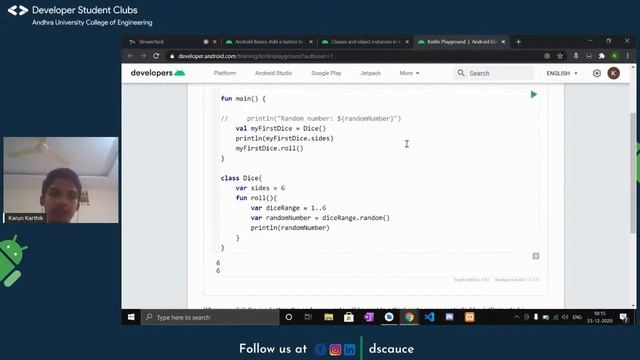 Android Study Jams Session - 1 | DSC AUCE смотреть онлайн