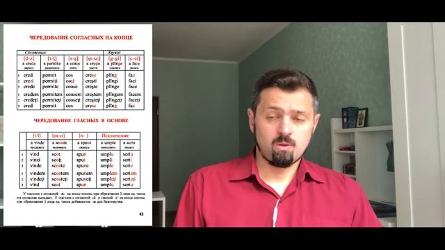 Румынский язык. Спряжение глаголов III типа смотреть онлайн