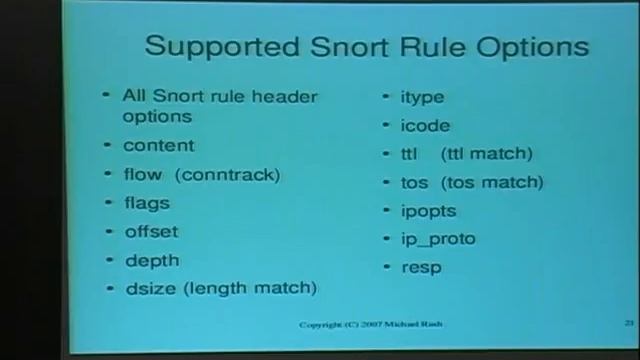Shmoo1866 - Michael Rash - Attack Deception And Response With Linux Firewalls смотреть онлайн