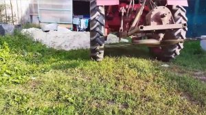 Моя ботворезка. Ботвоудалитель. Т25 Пыльная работа.