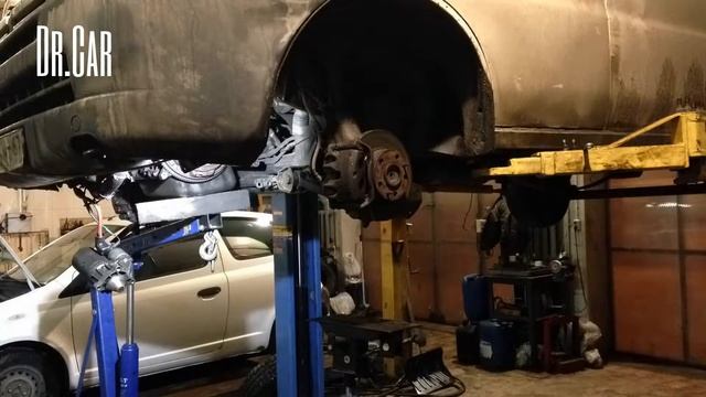 #1 Peugeot Boxer Подготовка к установке коробки смотреть онлайн