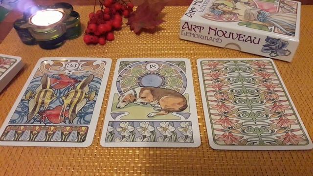 ГАДАНИЕ КАРТА ДНЯ НА 28 АВГУСТА 2019г.ОРАКУЛ ЛЕНОРМАН"АРТ НУВО" смотреть онлайн