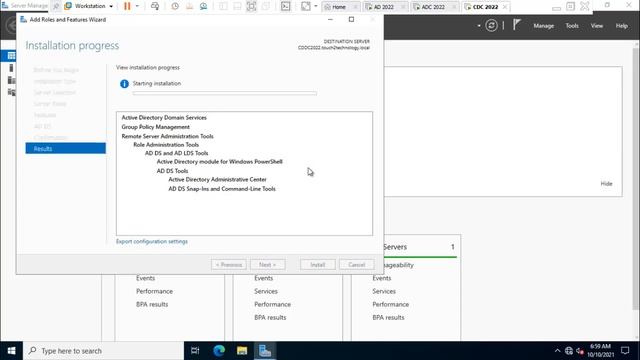 Windows Server 2022 -How to Install Child Domain Controller Step By Step-CDC#05 смотреть онлайн