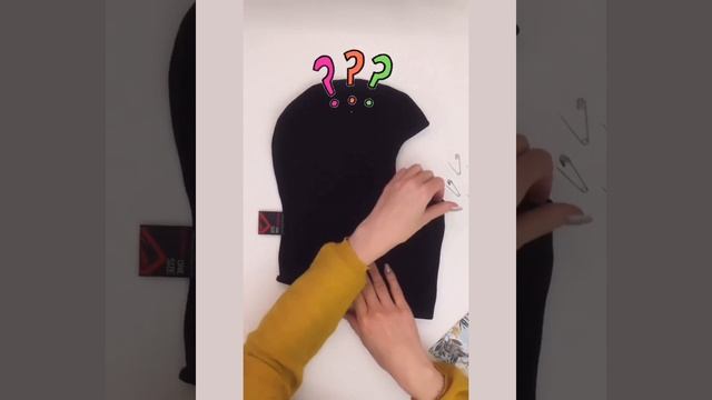 Защитная маска из трикотажного шлема. Вирус не пройдёт! Главное не трогать лицо руками! смотреть онлайн