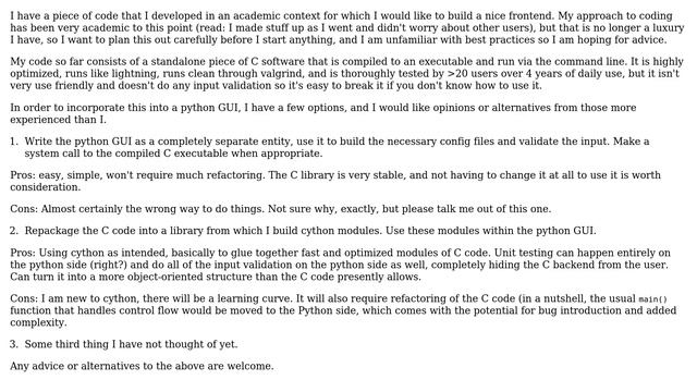Software Engineering: Best practices when interfacing Python and C code смотреть онлайн