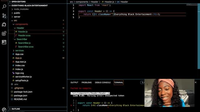 BUILD A MOVIE SEARCH APP USING REACT | fetch api javascript, web application development (part 5) смотреть онлайн