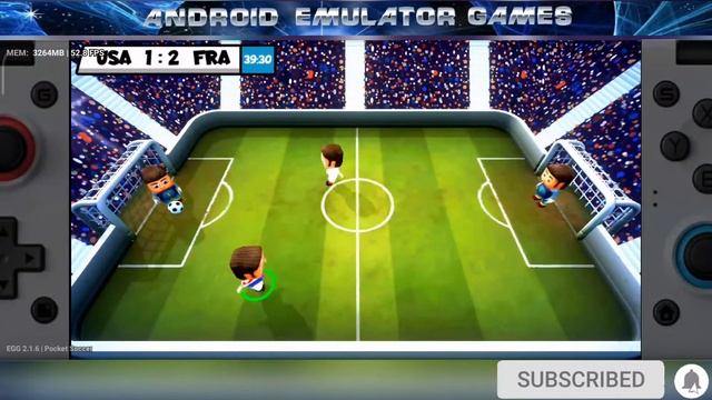 Pocket Soccer EGG NS 2.1.6 Game test with settings смотреть онлайн