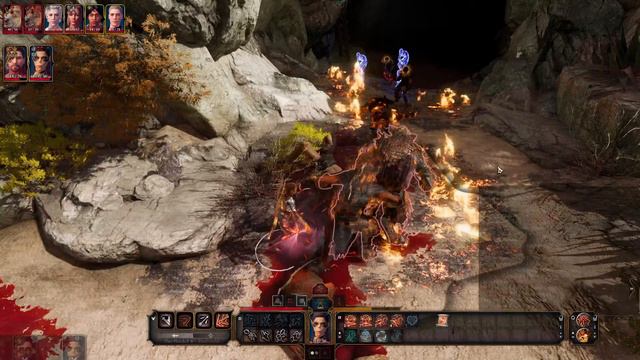 Baldur's Gate 3 - EA - Patch 4 - Gnoll Warlord Fight (Back entrance) смотреть онлайн