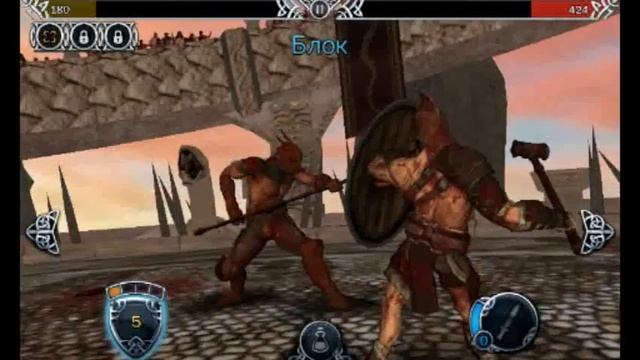 Обзор и прохождение игры "Blood and Glory: Legend" на Андроид (3-я часть) смотреть онлайн