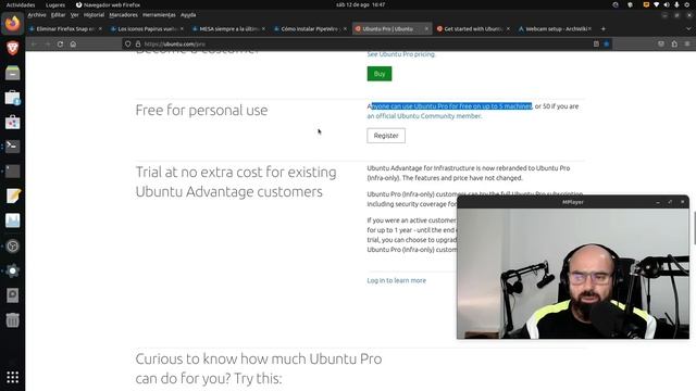 Ubuntu 22.04.3 no da errores ¿Ha obrado el milagro? Pruebo Ubuntu Pro y te cuento cómo se usa ? смотреть онлайн