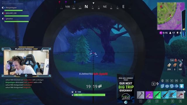 Ninja - Fortnite Battle Royale Highlights #10 + CDNThe3rd Rap Battle смотреть онлайн